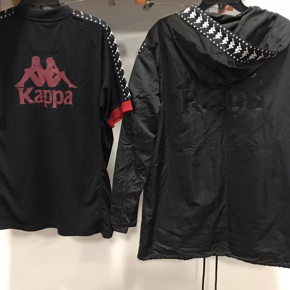 NWT Kappa 2PC RAIN COAT WINDBREAKER Shirt Jacket L - Picture 2 of 4